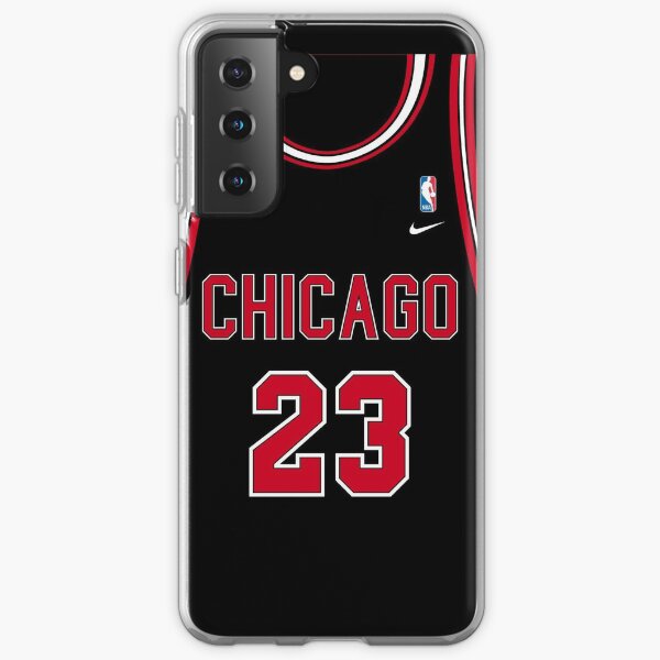 Jersey de los Chicago Bulls Funda blanda para Samsung Galaxy