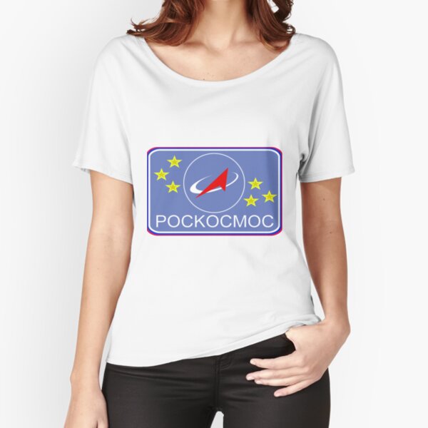 Roscosmos - Flight Suit Patch Relaxed Fit T-Shirt