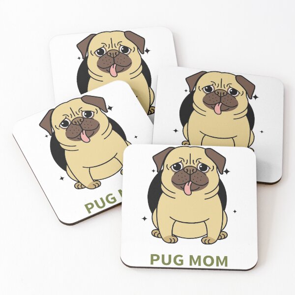 Item preview, Pug mom designed and sold by Yourdogsworld.