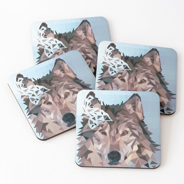 Item preview, Low-Poly Red Wolf designed and sold by A Lucas Studio.