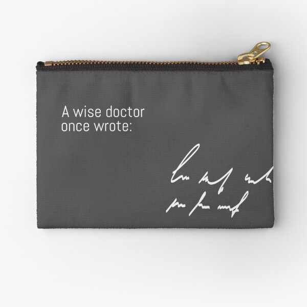 Item preview, A wise doctor once wrote - Gag on bad handwriting designed and sold by ArticaDesign.