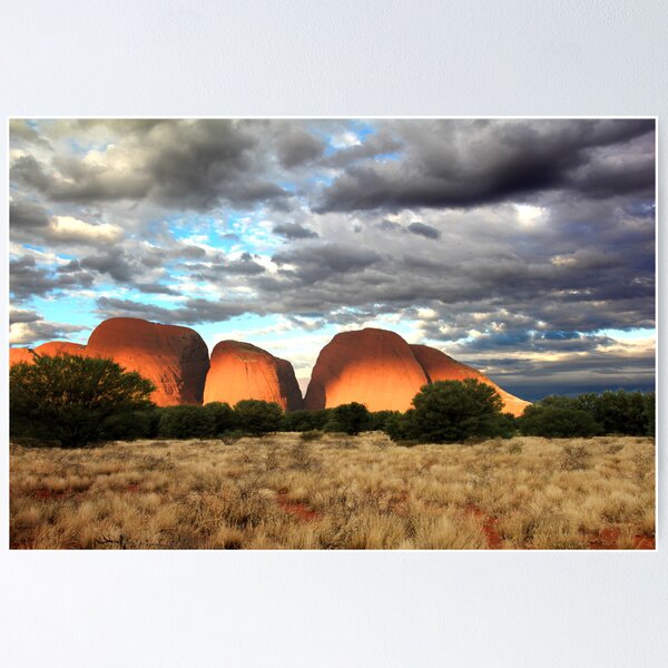 Item preview, Kata Tjuta at sunset, Northern Territory designed and sold by Kath Gillies.