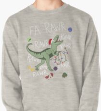 T-Rex Christmas Dinosaur - Dinosaur Christmas Pullover
