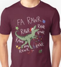 T-Rex Christmas Dinosaur - Dinosaur Christmas Unisex T-Shirt