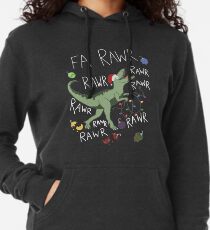 T-Rex Weihnachtsdinosaurier - Dinosaurier-Weihnachten Leichter Hoodie