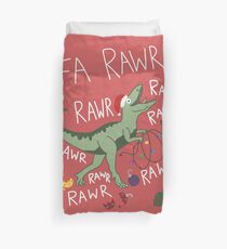 T-Rex Weihnachtsdinosaurier - Dinosaurier-Weihnachten Bettbezug