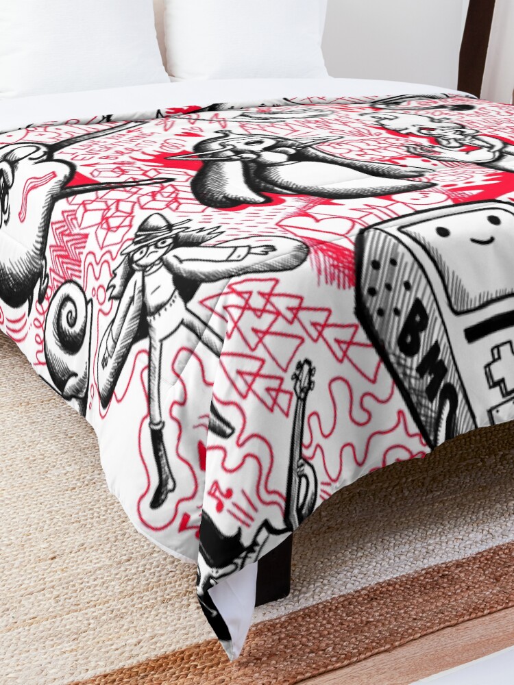 Alternate view of My Adventure Time Sketchbook Comforter