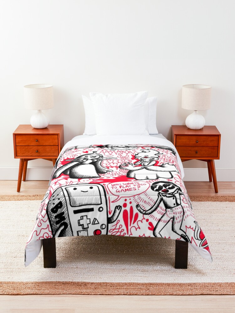 Alternate view of My Adventure Time Sketchbook Comforter