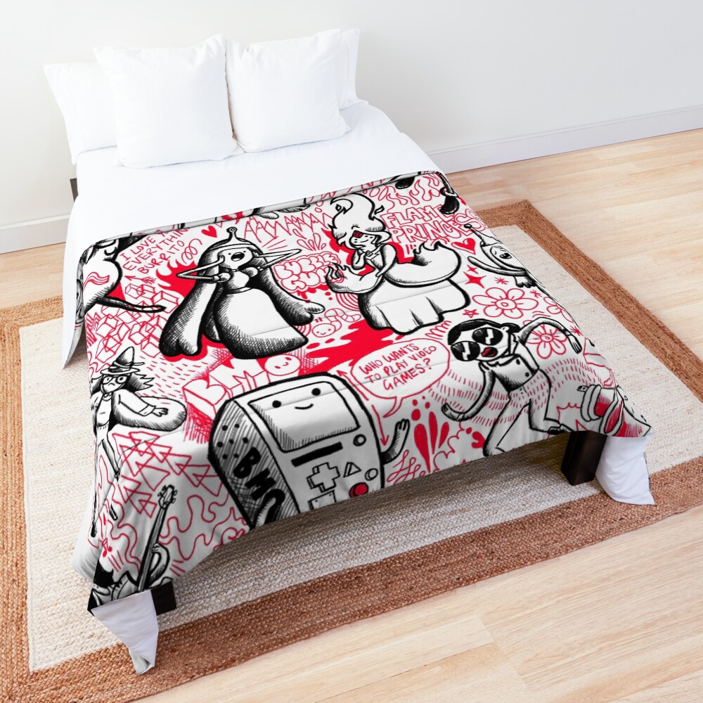My Adventure Time Sketchbook Comforter