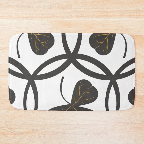 Item preview, Grey Shamrock Leaf Pattern on White Background designed and sold by DKdesigns27.