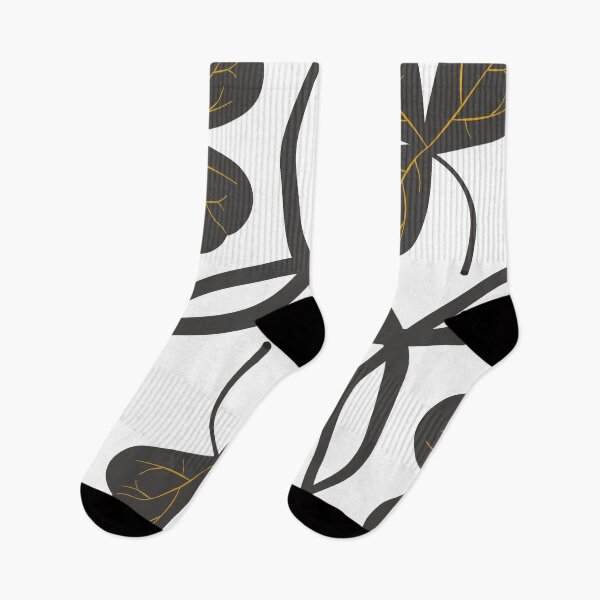 Item preview, Grey Shamrock Leaf Pattern on White Background designed and sold by DKdesigns27.