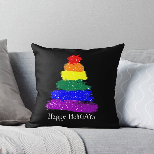 Item preview, Happy Holi-Gays LGBT Christmas Tree designed and sold by Patrick Hiller.