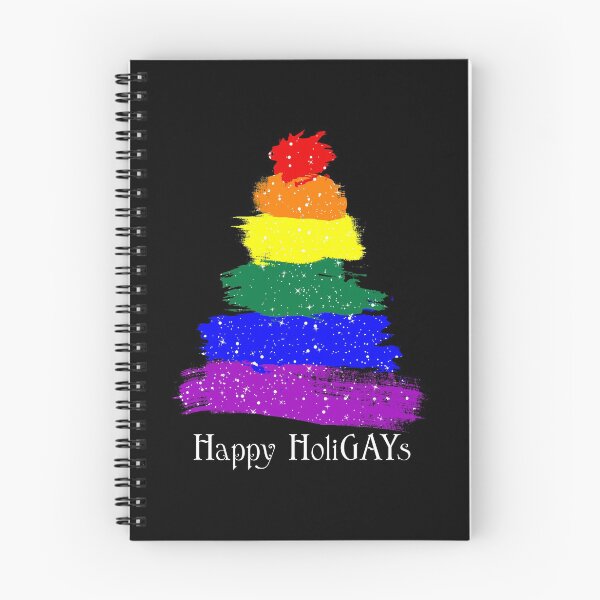 Item preview, Happy Holi-Gays LGBT Christmas Tree designed and sold by Patrick Hiller.