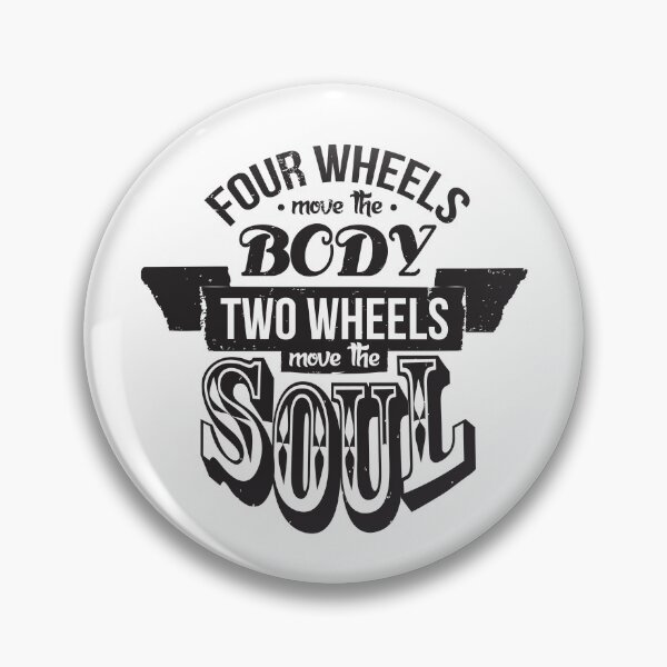 Item preview, Two Wheels Move the Soul: Black designed and sold by jackwilin.