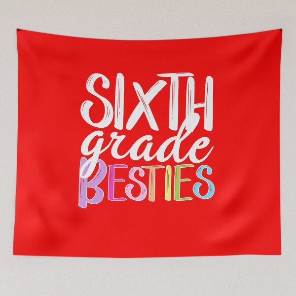 Item preview, SIXTH GRADE BESTIES- SCHOOL TEACHER T SHIRT  designed and sold by Al Collections.