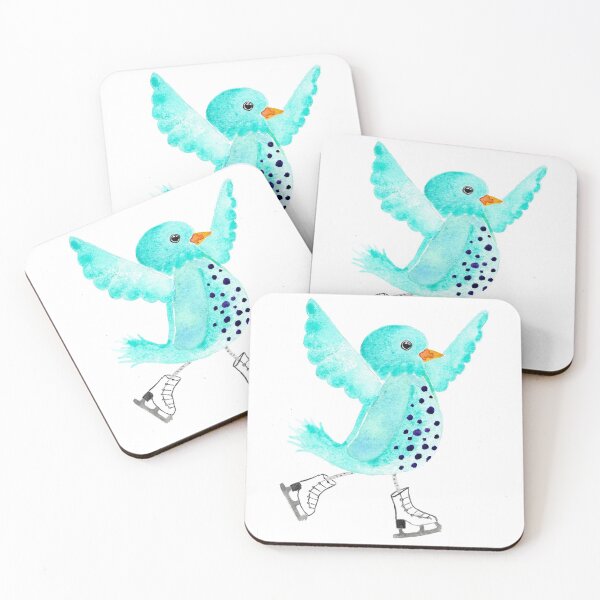 Item preview, Iceskating Bird designed and sold by Sonoran Glimmer.