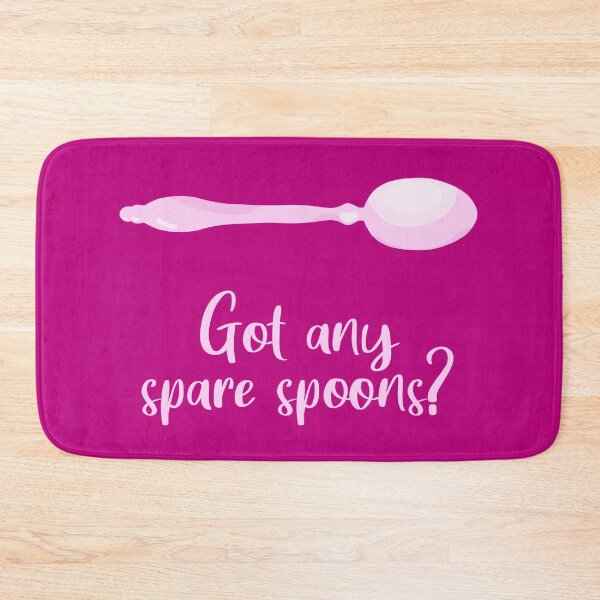 Item preview, Got Any Spare Spoons? (Spoonie Awareness) - Light Pink designed and sold by KelseyLovelle.