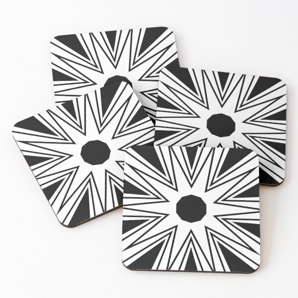 Item preview, Black and White Star Burst designed and sold by SillaHoekstra.