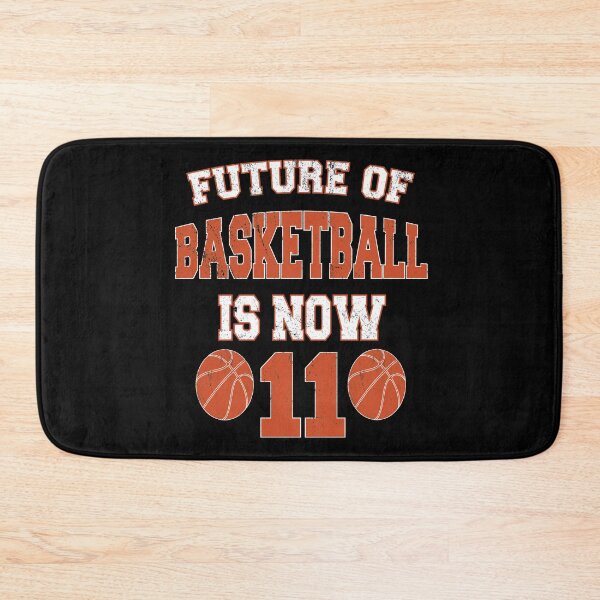 Item preview, Future Of Basketball Is Now 11 - Kids 11th Birthday Baller print designed and sold by Grabitees.
