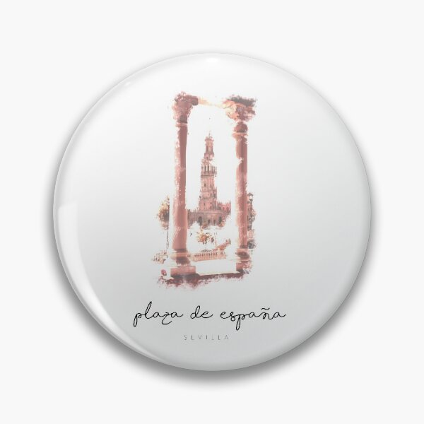 Item preview, Sevilla Plaza España - Spain - Monuments - Watercolour design  designed and sold by Tropical Blood.