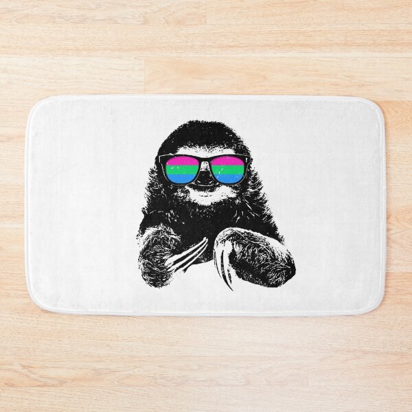 Item preview, Pride Sloth Polysexual Flag Sunglasses designed and sold by Patrick Hiller.