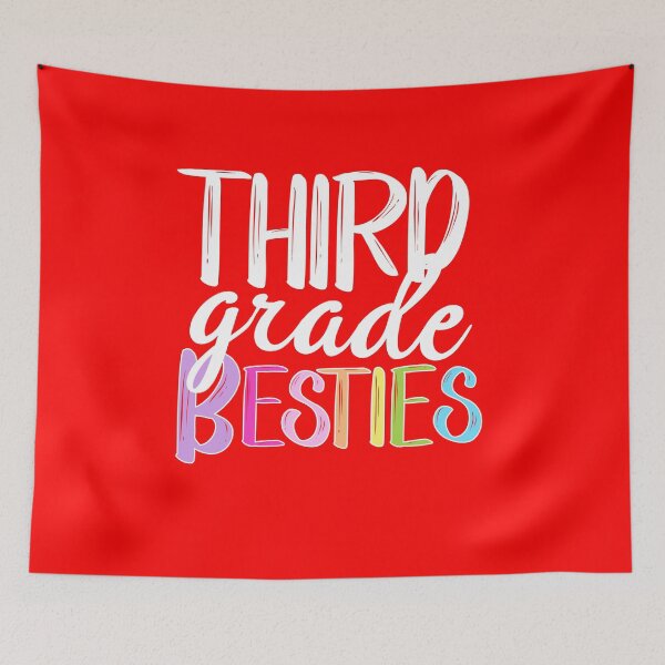 Item preview, THIRD GRADE BESTIES- SCHOOL TEACHER T SHIRT  designed and sold by Al Collections.