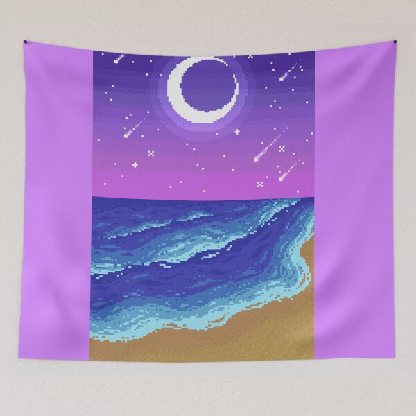 Item preview, Starry Night on the Beach designed and sold by MetallicWings15.