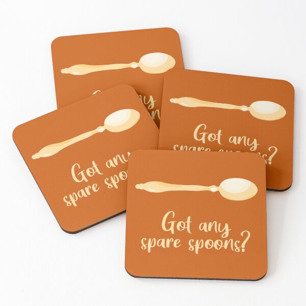 Item preview, Got Any Spare Spoons? (Spoonie Awareness) - Light Orange designed and sold by KelseyLovelle.