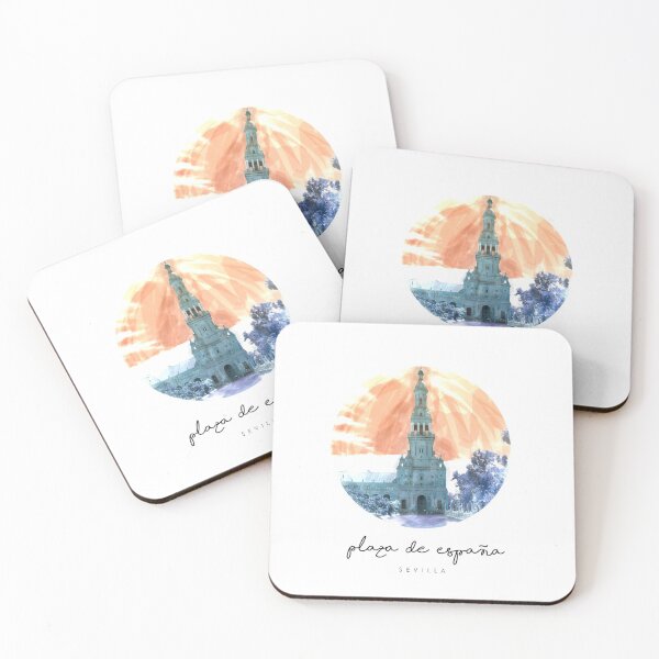 Item preview, Plaza España - Sevilla - Circle - Design - Intense colors  designed and sold by Tropical Blood.