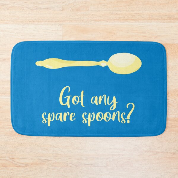 Item preview, Got Any Spare Spoons? (Spoonie Awareness) - Light Yellow designed and sold by KelseyLovelle.