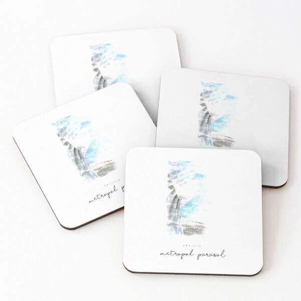Item preview, Sevilla - Metropol Parasol Setas -Minimalist Design Watercolour  designed and sold by Tropical Blood.