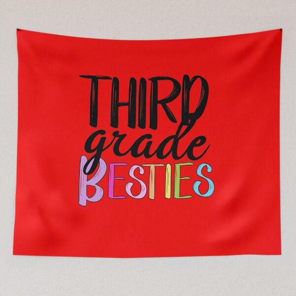 Item preview, THIRD GRADE BESTIES- SCHOOL TEACHER T SHIRT  designed and sold by Al Collections.