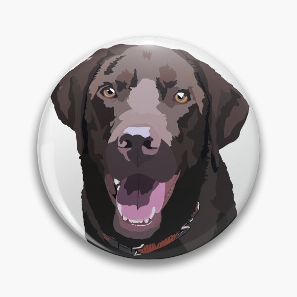 Item preview, Libby the Chocolate Lab designed and sold by Quick Brown Fox Canada.