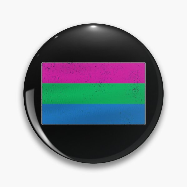 Artikelvorschau, Distressed Polysexual Pride Flag entworfen und verkauft von Patrick Hiller.