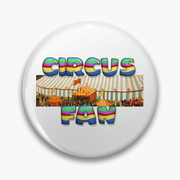 Item preview, Big Top Circus Fan designed and sold by teepossible.