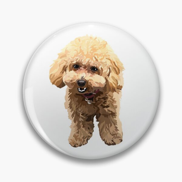 Item preview, Muffin the toy poodle designed and sold by Quick Brown Fox Canada.