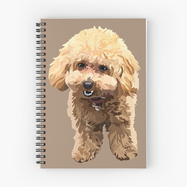 Item preview, Muffin el caniche toy designed and sold by Quick Brown Fox Canada.