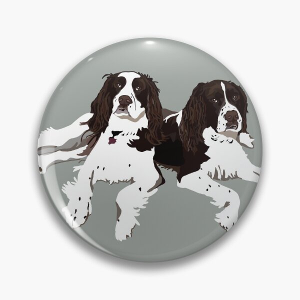 Item preview, Springer Spaniel Buddies designed and sold by Quick Brown Fox Canada.