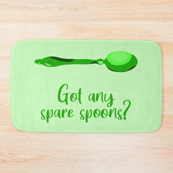 Item preview, Got Any Spare Spoons? (Spoonie Awareness) - Green designed and sold by KelseyLovelle.