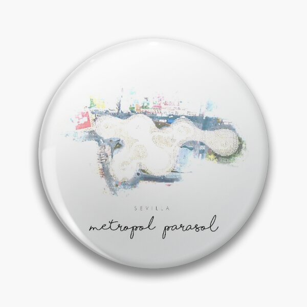 Item preview, SEVILLA - Aerial - Setas Sevilla - Metropol Parasol - Watercolour  designed and sold by Tropical Blood.