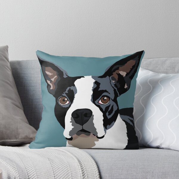 Item preview, Mendo the Boston Terrier designed and sold by Quick Brown Fox Canada.
