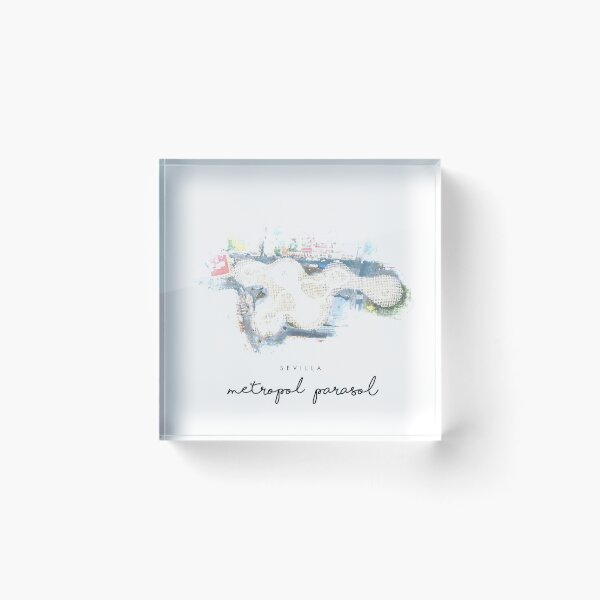 Item preview, SEVILLA - Aerial - Setas Sevilla - Metropol Parasol - Watercolour  designed and sold by Tropical Blood.
