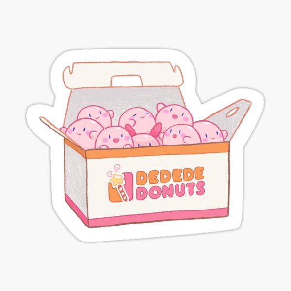 dedede donuts Sticker