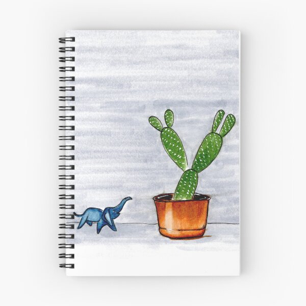 Item preview, El cactus & El elefante feliz designed and sold by MichalisStudio.