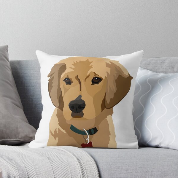 Item preview, Beau the Golden Retriever puppy designed and sold by Quick Brown Fox Canada.