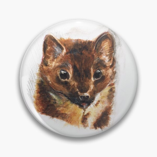 Item preview, European pine marten designed and sold by belettelepink.
