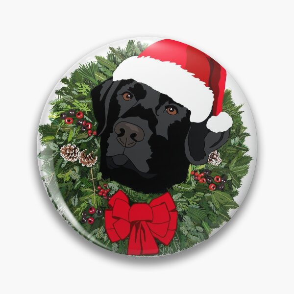 Artikelvorschau, Duke the Lab feiert Weihnachten entworfen und verkauft von Quick Brown Fox Canada.