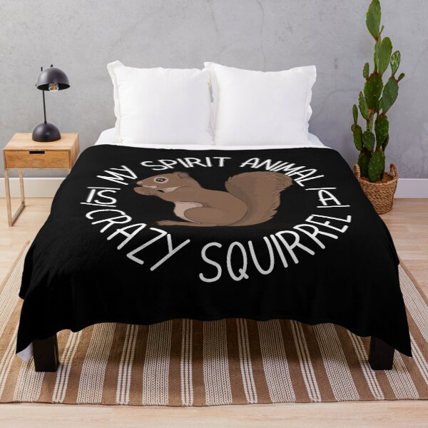 Item preview, My Spirit Animal Is A Crazy Squirrel designed and sold by thingsandthings.