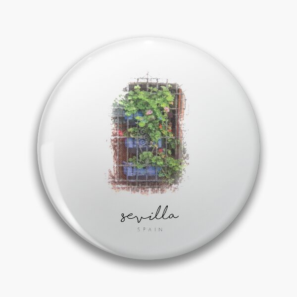 Item preview, SEVILLA - Window - Plants typical scene Sevilla  designed and sold by Tropical Blood.