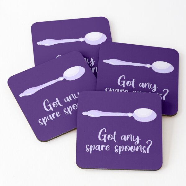 Item preview, Got Any Spare Spoons? (Spoonie Awareness) - Light Purple designed and sold by KelseyLovelle.